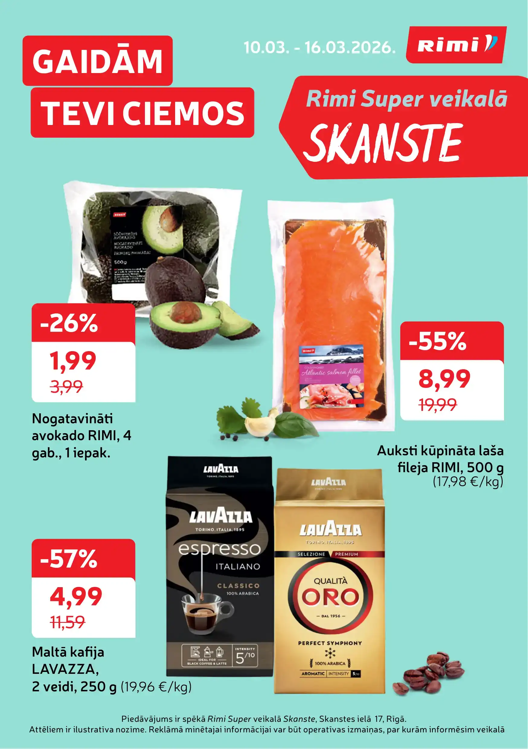 Rimi Super Skanste 10-03-2026-16-03-2026 Page 1