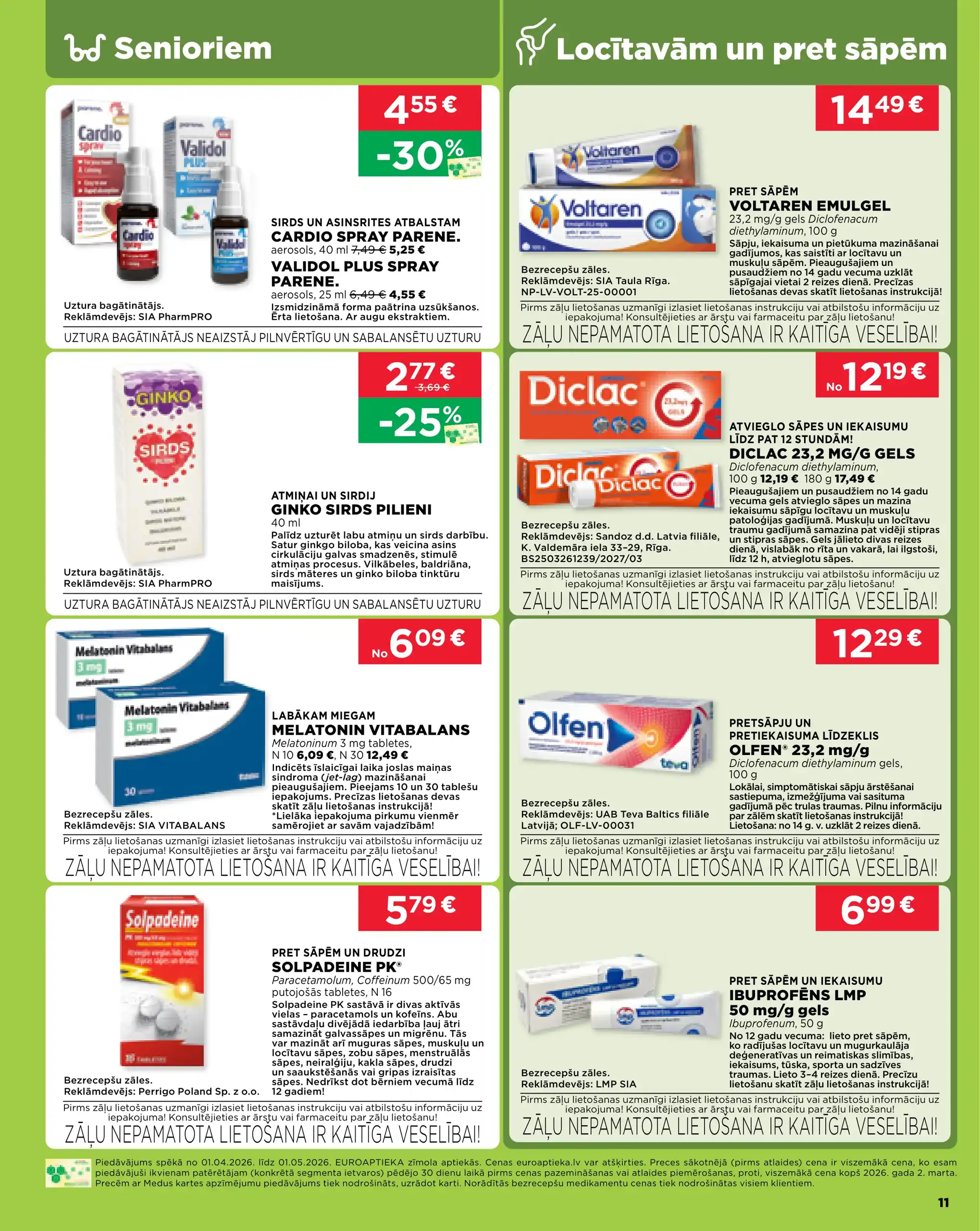 EUROAPTIEKA 01-04-2026-01-05-2026 Page 11