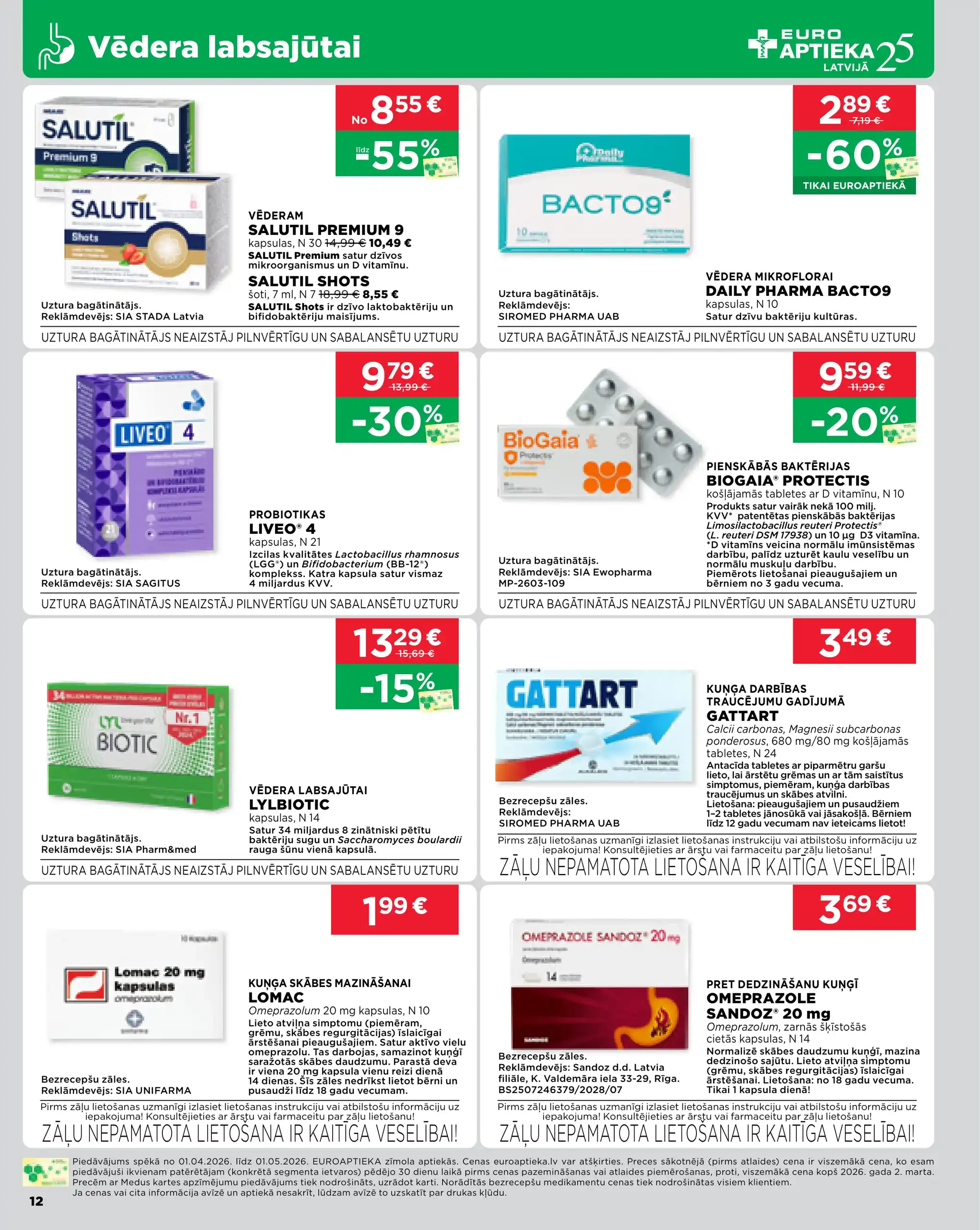 EUROAPTIEKA 01-04-2026-01-05-2026 Page 12
