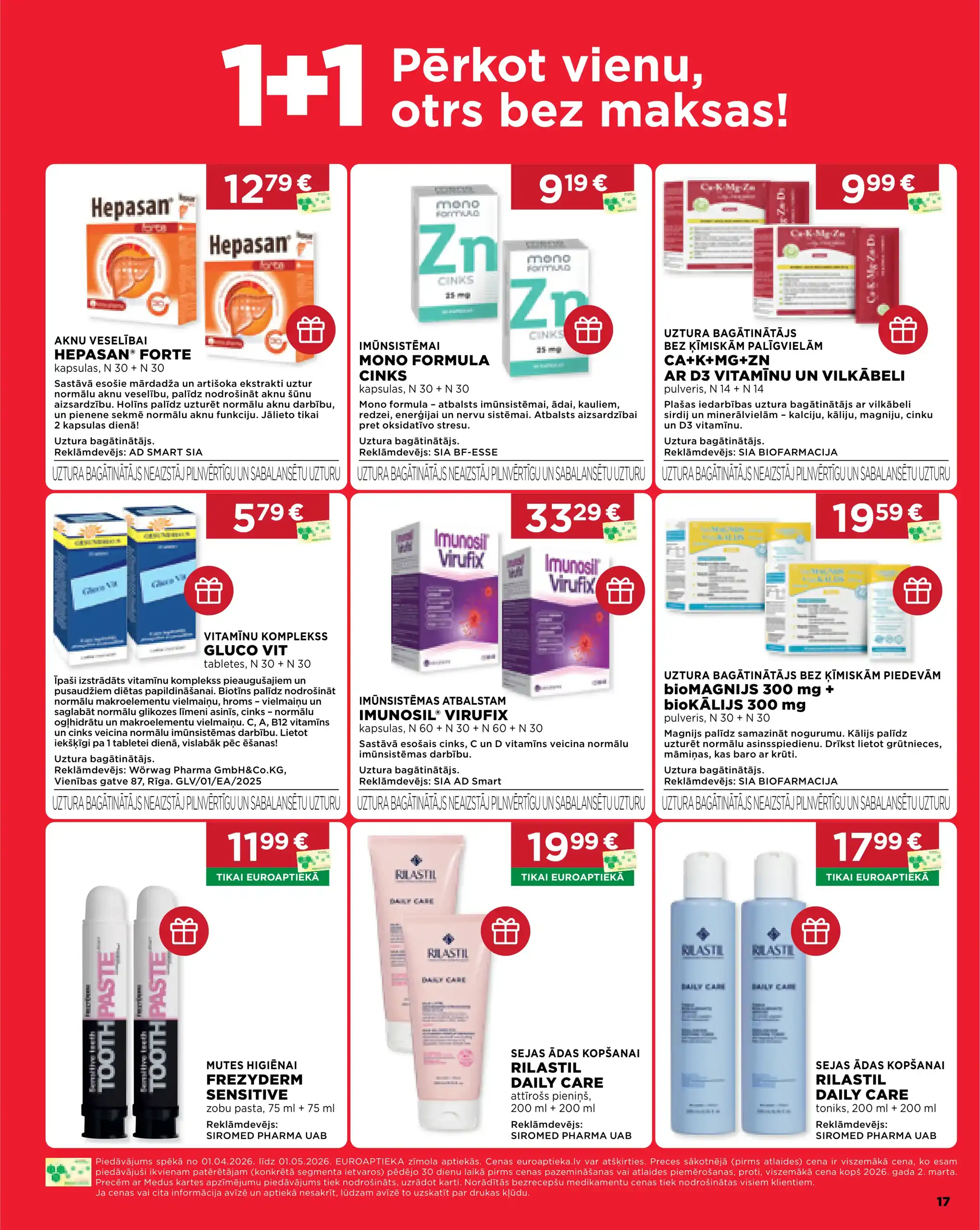 EUROAPTIEKA 01-04-2026-01-05-2026 Page 17