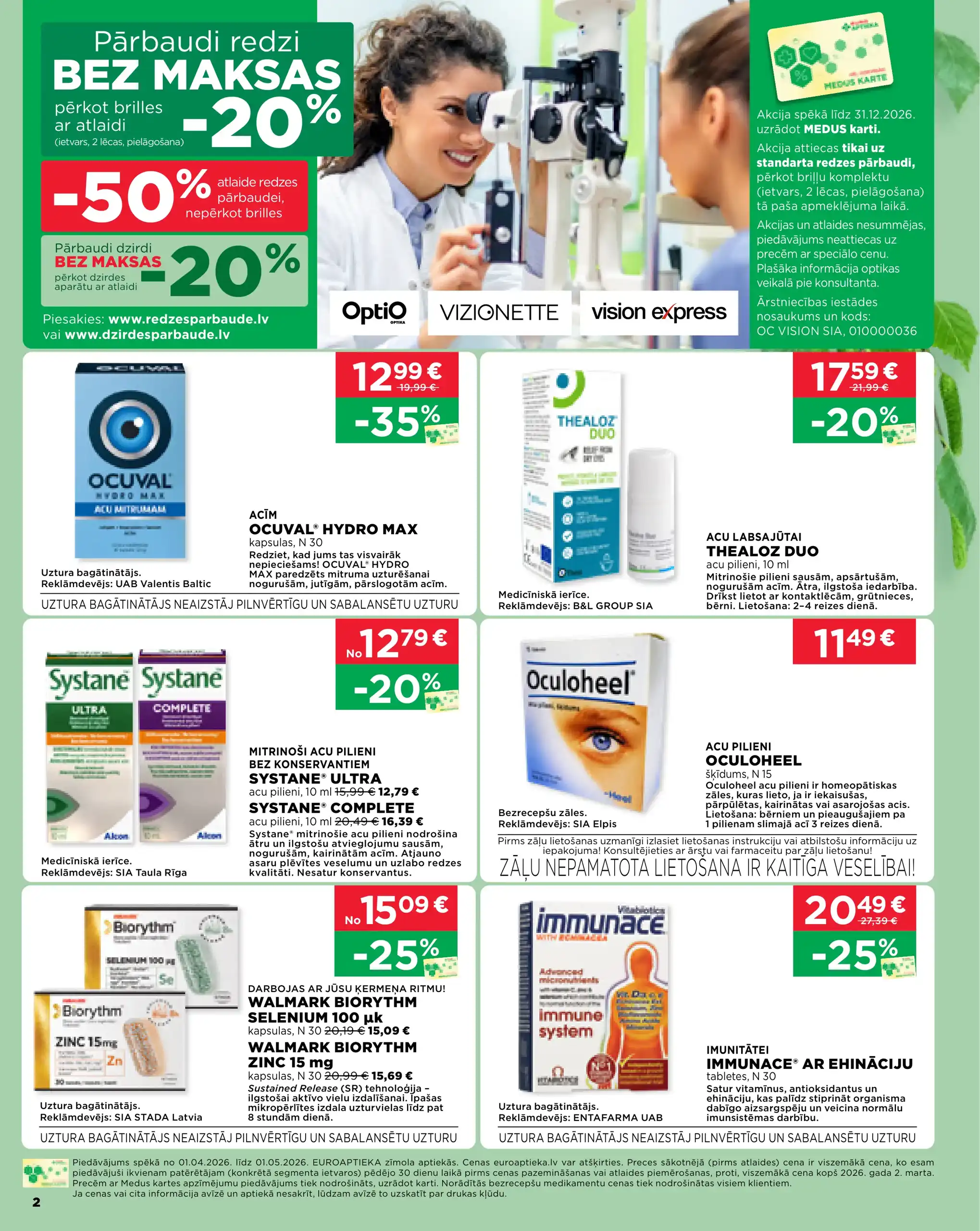 EUROAPTIEKA 01-04-2026-01-05-2026 Page 2