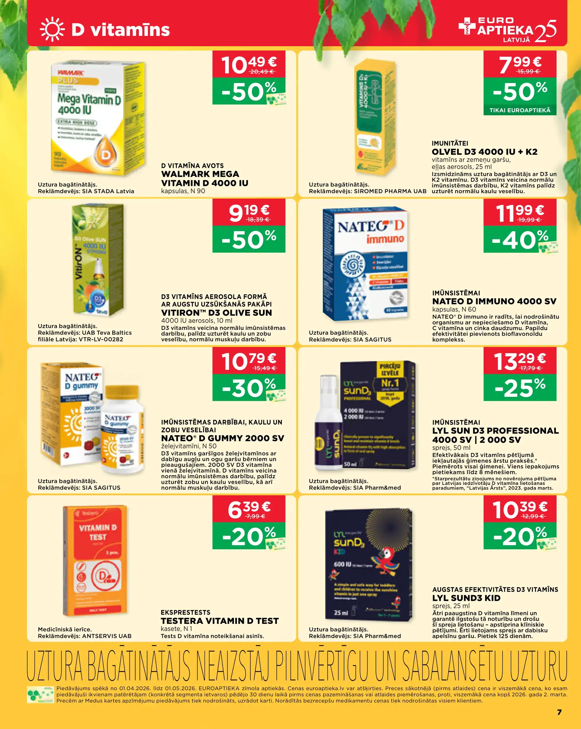 EUROAPTIEKA 01-04-2026-01-05-2026 Page 7