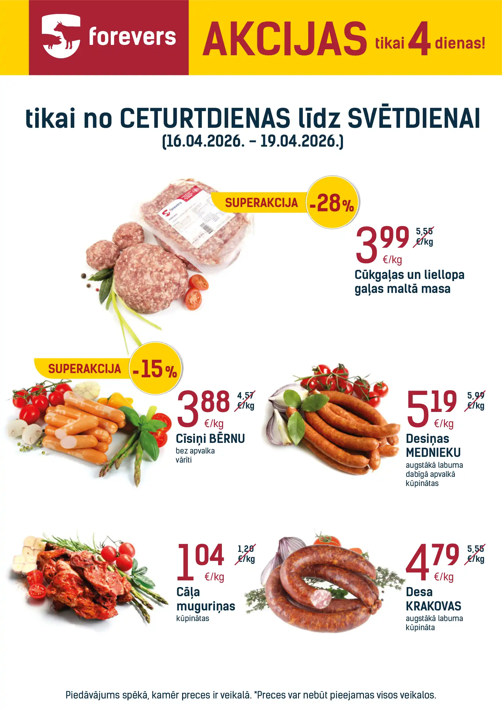 Forevers 16-04-2026-19-04-2026