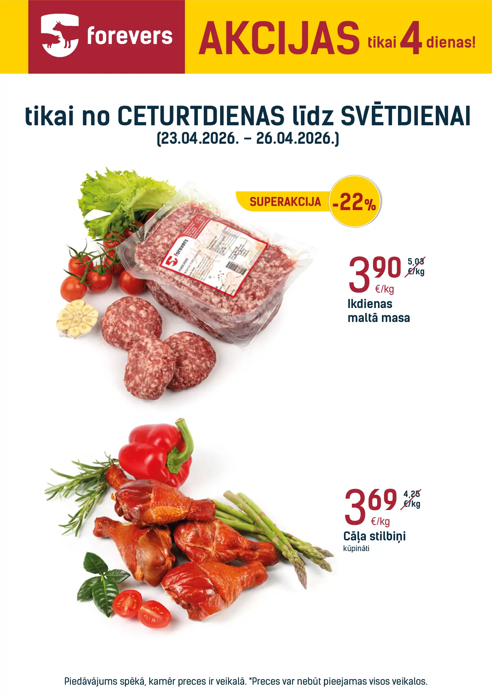 Forevers 23-04-2026-26-04-2026