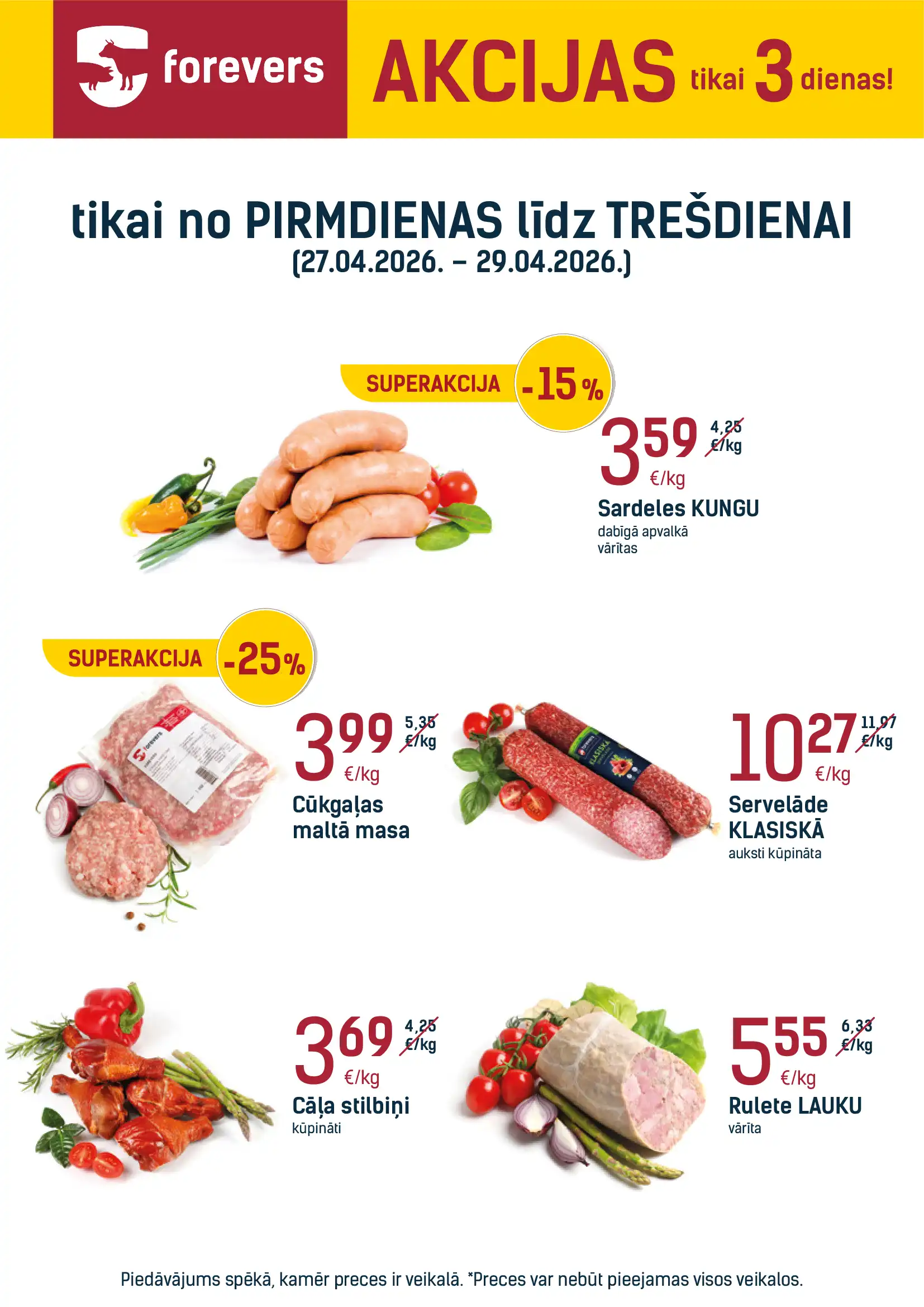 Forevers 27-04-2026-29-04-2026