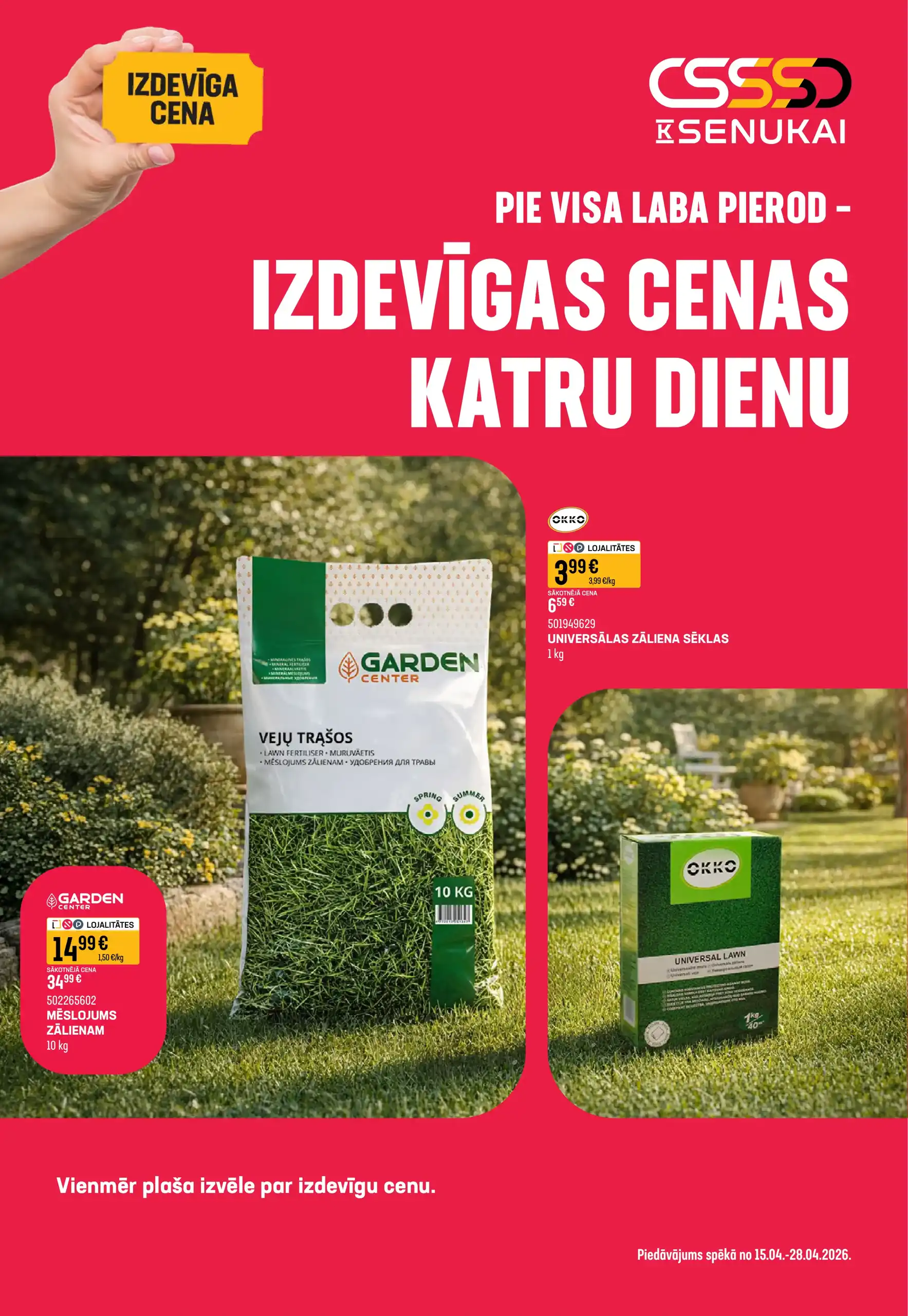 K SENUKAI Akcijas Buklets un Īpašie Piedāvājumi - VisiBukleti.lv